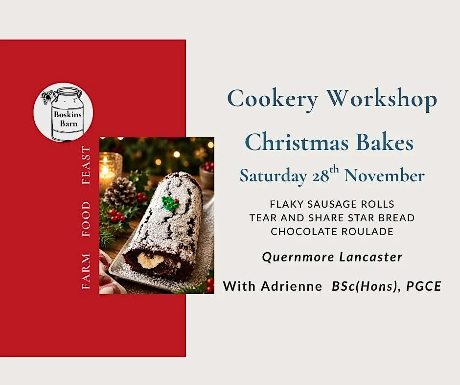 Cookery Workshop: Christmas Bakes