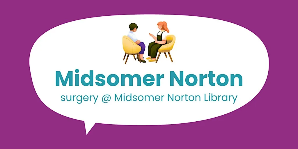 Midsomer Norton Library SEND Surgery - Book a Face to Face Appointment