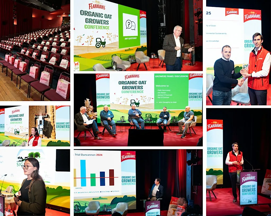 Flahavan's Organic Oat Growers Conference 2026 at Dunamaise Arts Centre