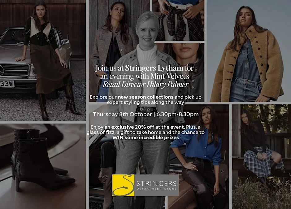 EXCLUSIVE Fashion Styling Event with Mint Velvet at Stringers at Stringers Department Store