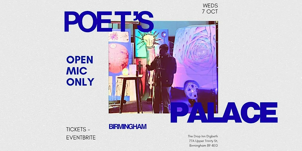 Poet's Palace Birmingham - Open Mic Only