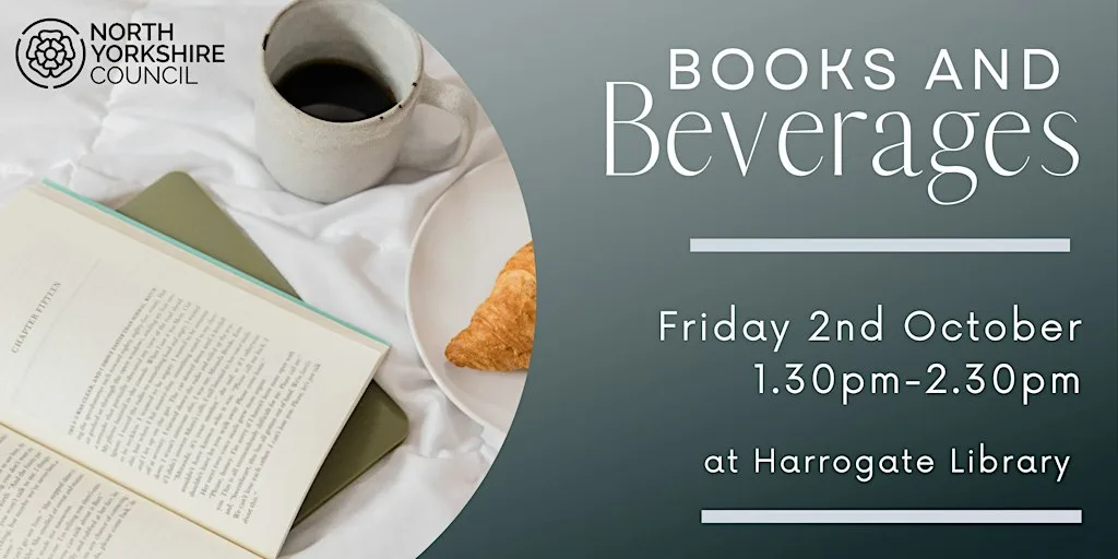 Books and Beverages at Harrogate Library