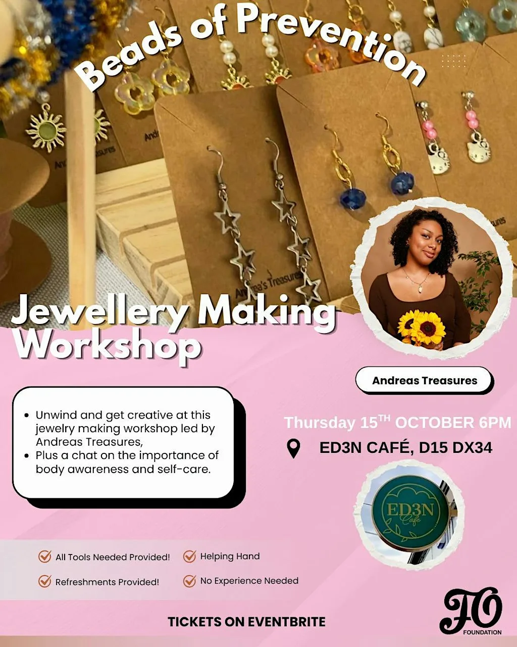 Beads Of Prevention: Jewellery Making Workshop