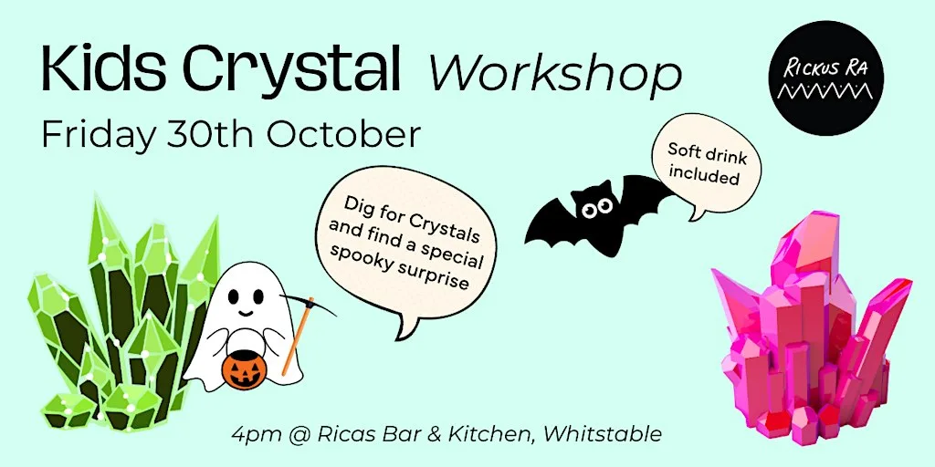 Kids Crystal Halloween Workshop ~ Whitstable