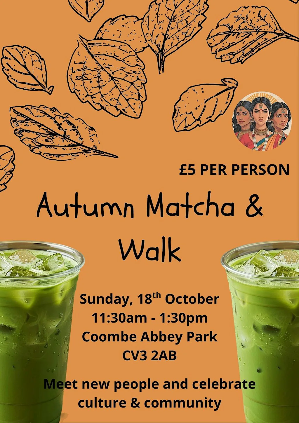 Autumn Matcha & Walk