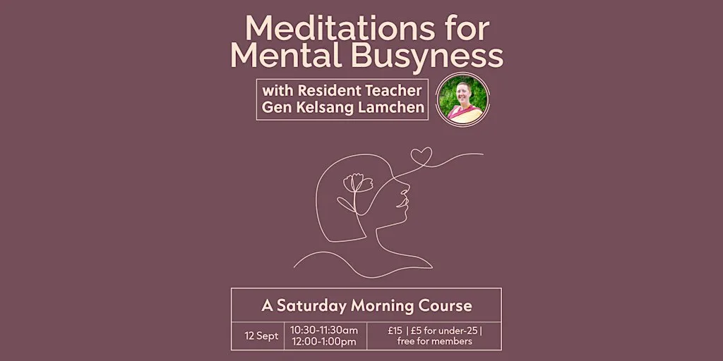 Meditations Tools for Resilience | Guided Meditations & Talks at Meditation in Bristol – Kadampa Meditation Centre