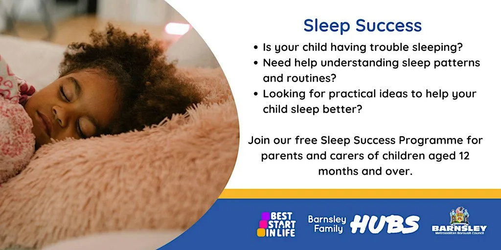 Sleep Success Penistone Library ( family Hub) May 2027