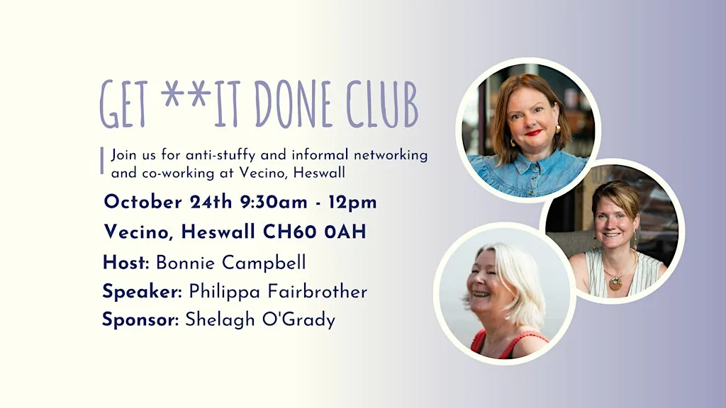 GET **IT DONE CLUB Heswall October