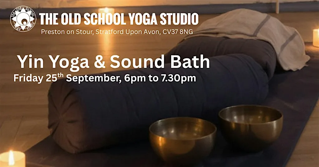 Yin Yoga & Sound Bath ~ Deep Rest and Renewal at Old School Yoga Studio