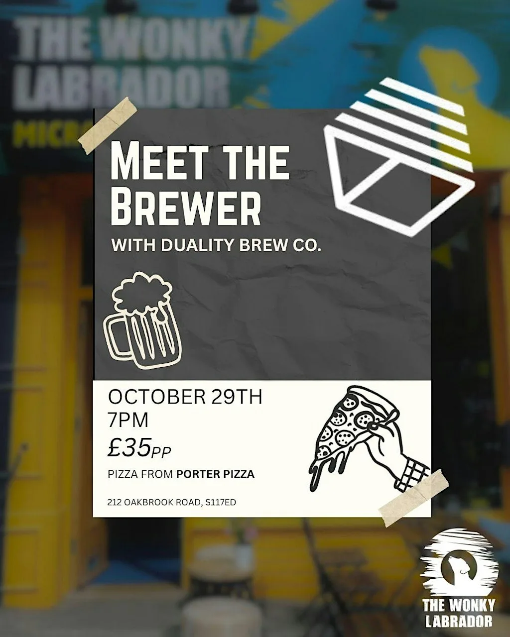 Meet the brewer with Duality Brew Co. at The Wonky Labrador