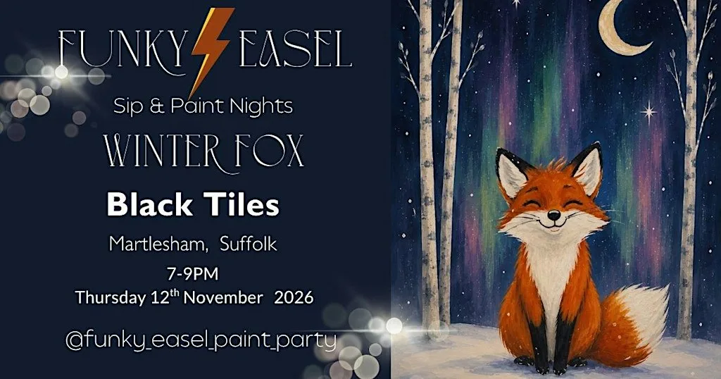 Sip & Paint Night at The Black Tiles, Martlesham at Blacktiles Lane
