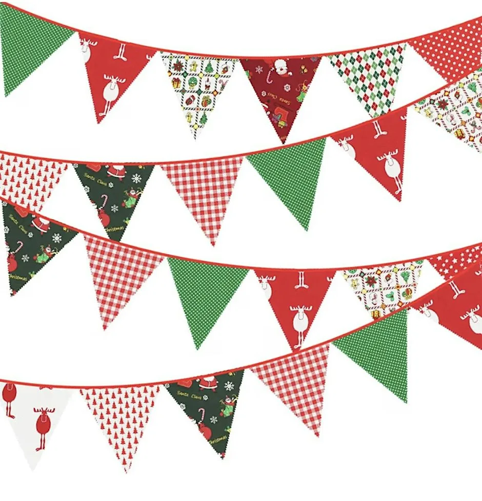 Newmarket Open Door- Making Christmas Bunting