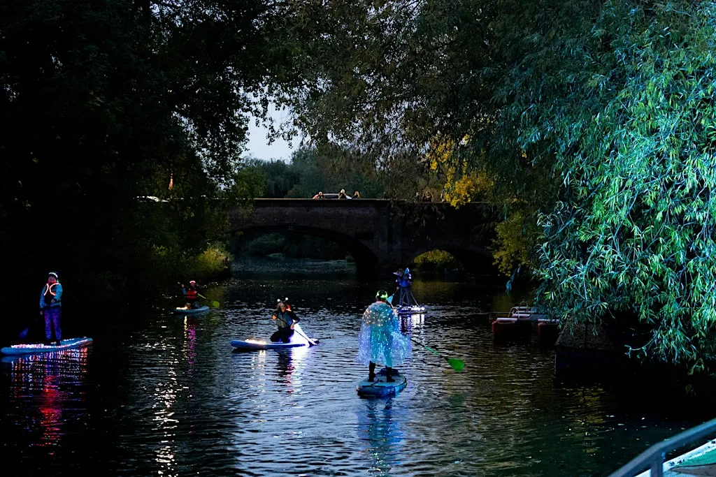 Diwali Paddle at Leicester Outdoor Pursuits Centre