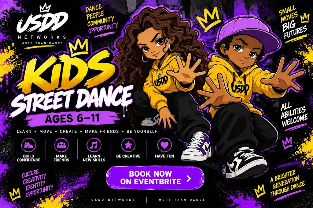 Kids Street Dance Classes Medway | Ages 6–11 | USDD Kids at Walter Burke Way