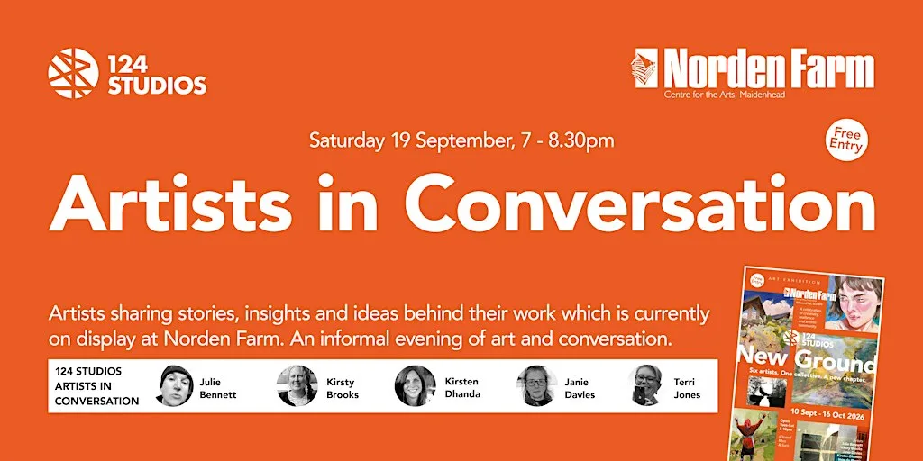 124 Studios Artists in Conversation at Norden Farm Centre for the Arts