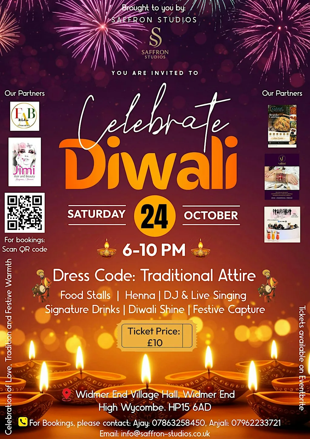 Diwali Celebrations - 2026 at Widmer End CC