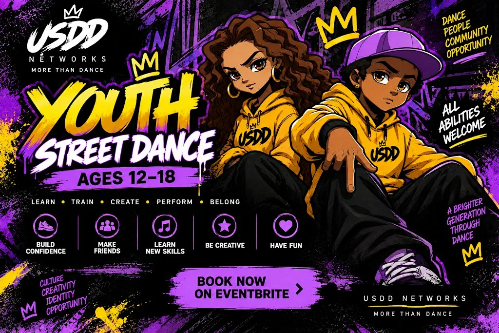 Teen Street Dance Classes Medway | Ages 12–18 | USDD Kids at Walter Burke Way