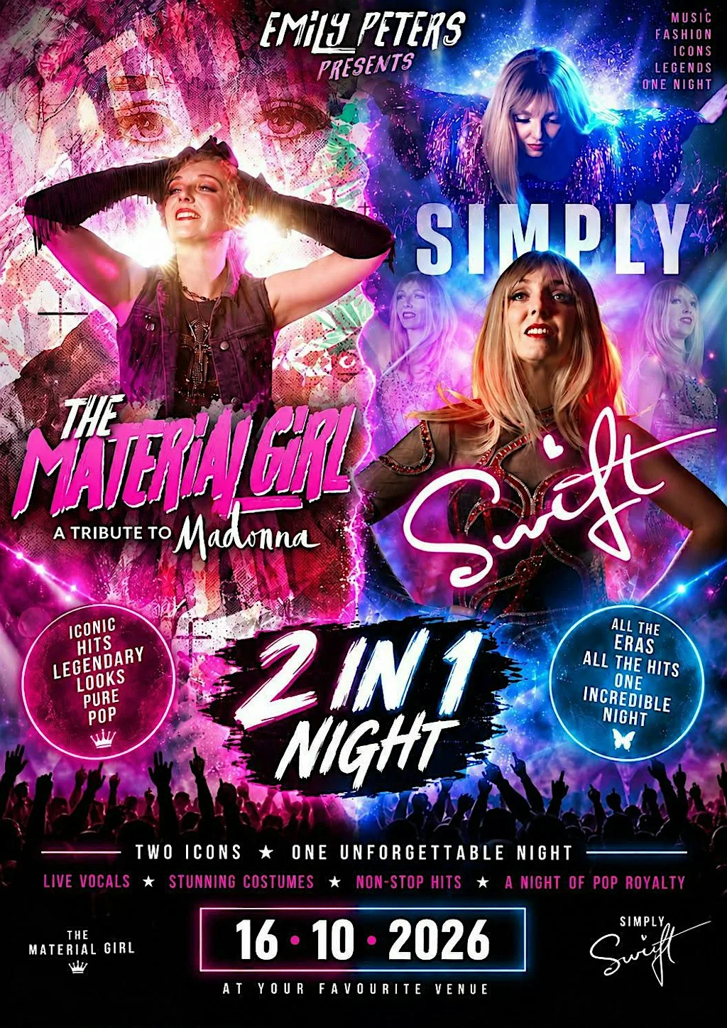 Madonna & Taylor Swift Tribute Act at The New Union