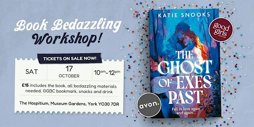 Book Bedazzle 'The Ghost of Exes Past' by Katie Snooks at York Venues: The Hospitium