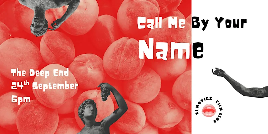 Bi Movies Film Club presents Call Me By Your Name at The Deep End - Govanhill Baths Community Trust