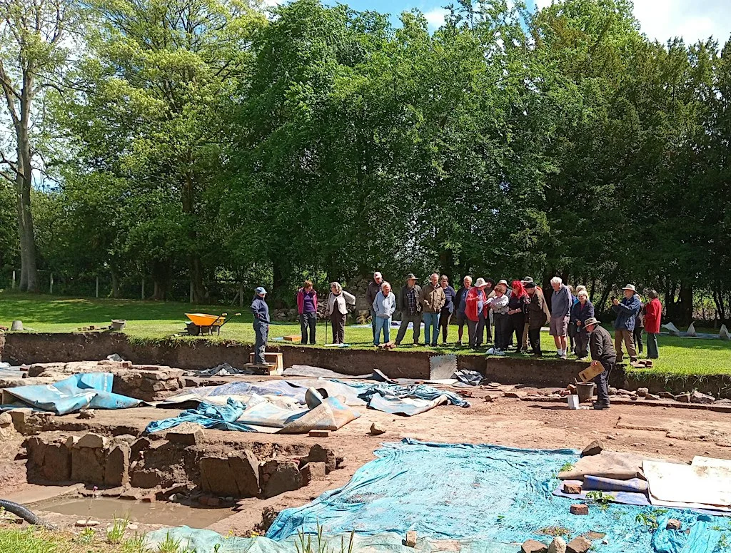 Hilderstone Archaeological Dig Open Day at Hilderstone Chimney Field