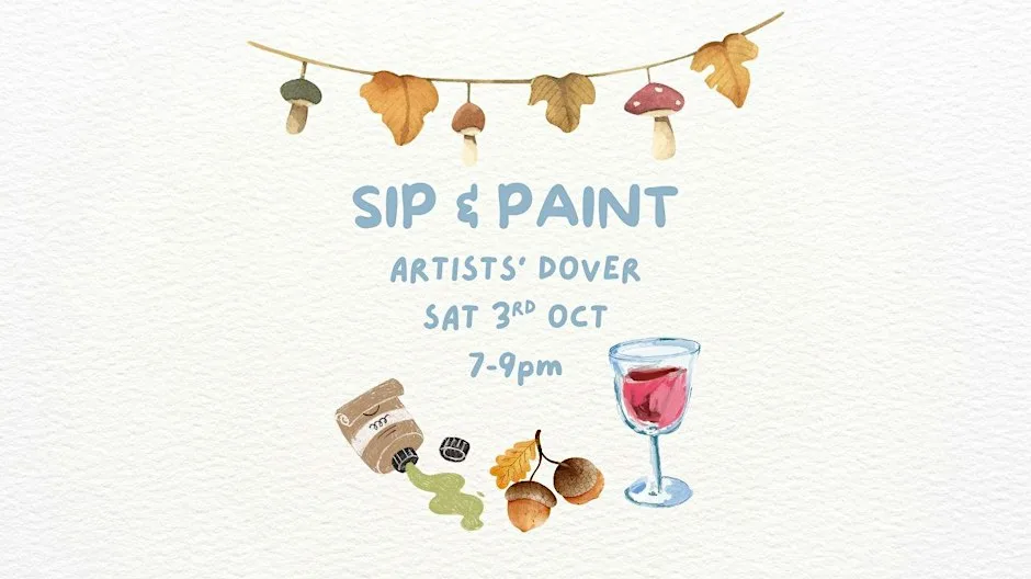 Sip & Paint Evening - Autumn Still Life at Artists' - The Community Studio