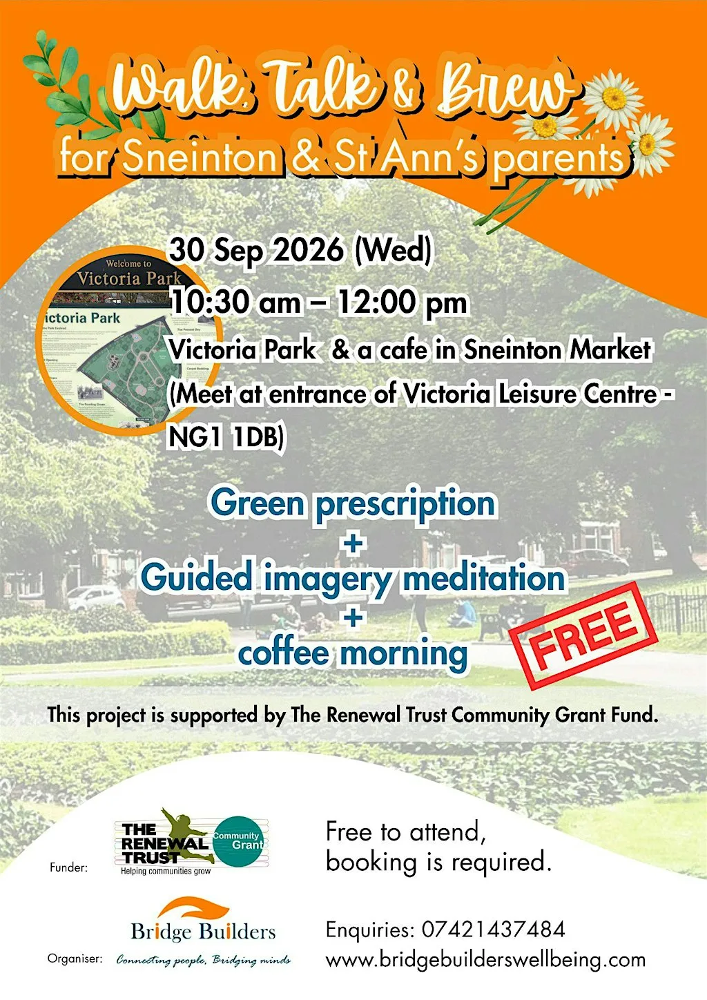 FREE support for parents in Sneinton and St Ann's!