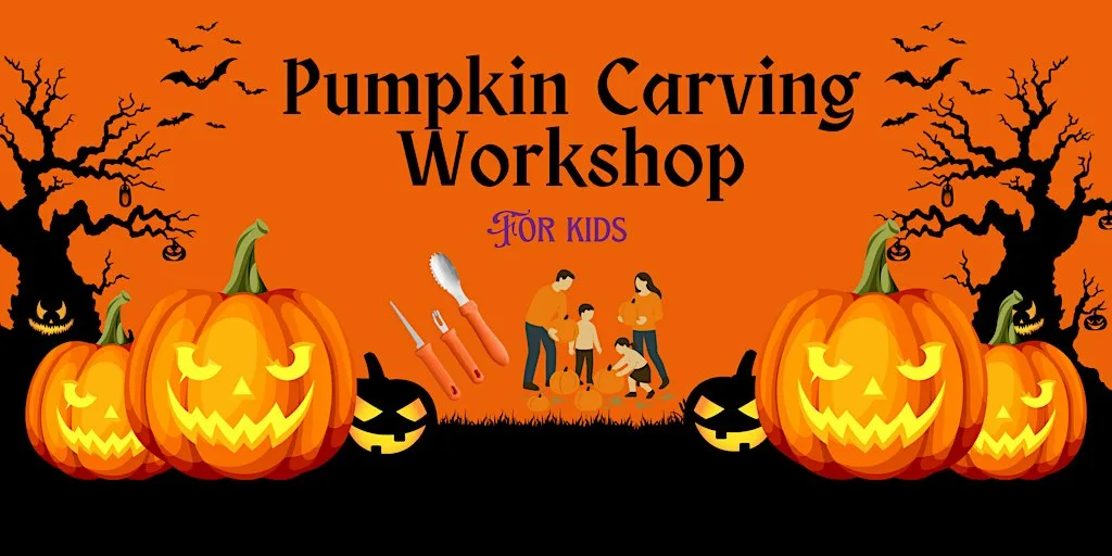 Kids Pumpkin Carving Workshop at Granero Lounge