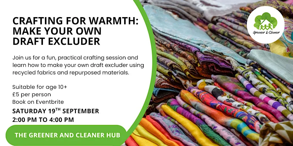 Crafting for Warmth- Make your own draft excluder! at The Hub, The Glades, Bromley