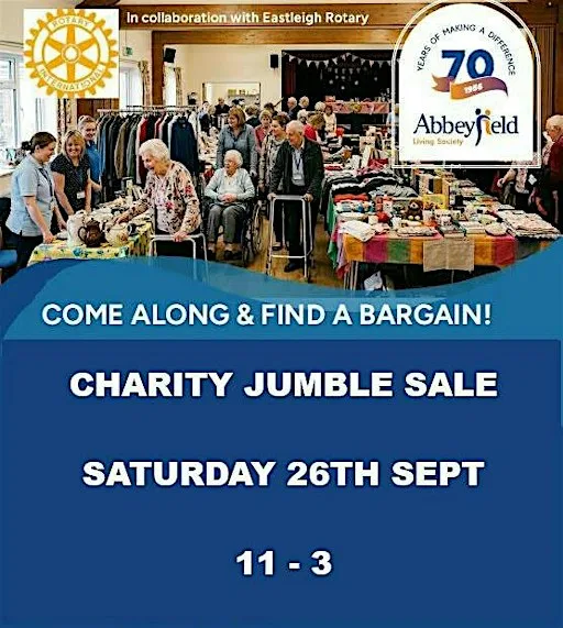 Charity Jumble Sale at Speedwell Court