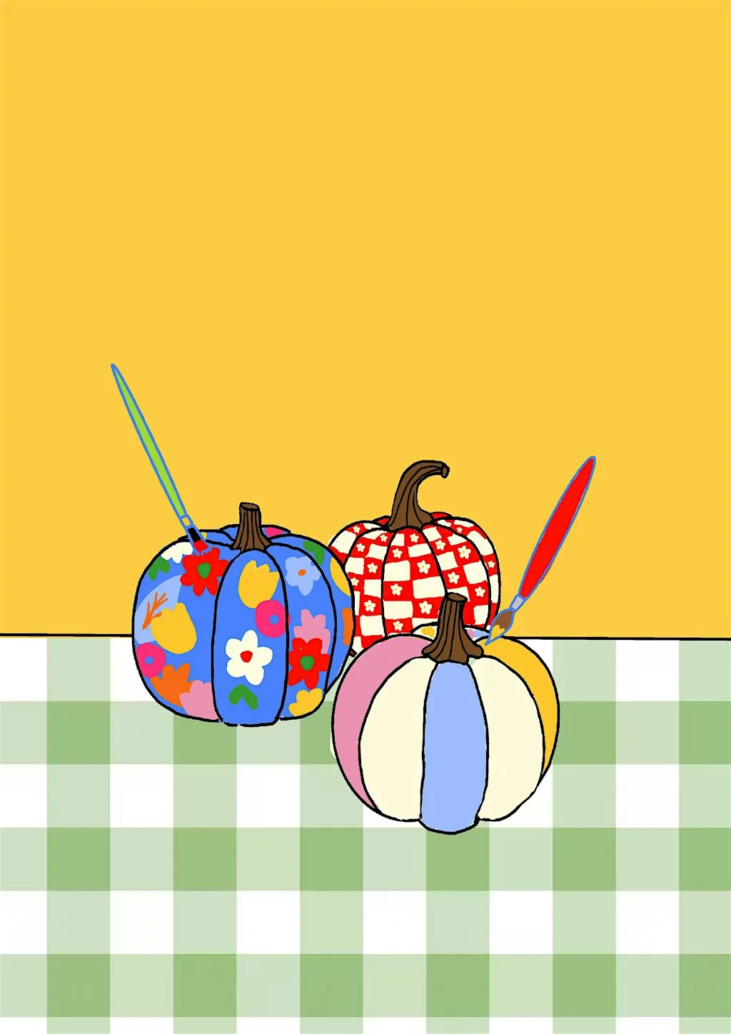 PUMPKIN PAINTING WORKSHOP at Saint John's Village Memorial Hall