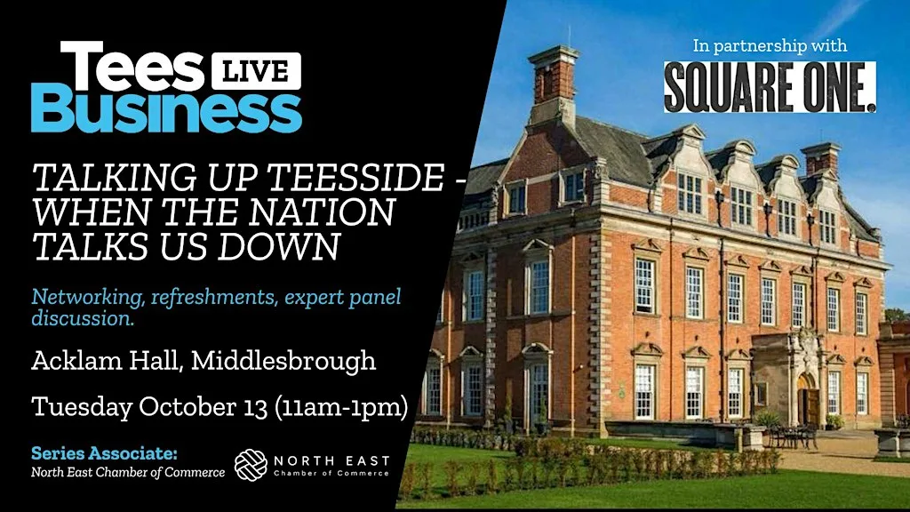 Talking Up Teesside – when the nation talks us down at Acklam Hall