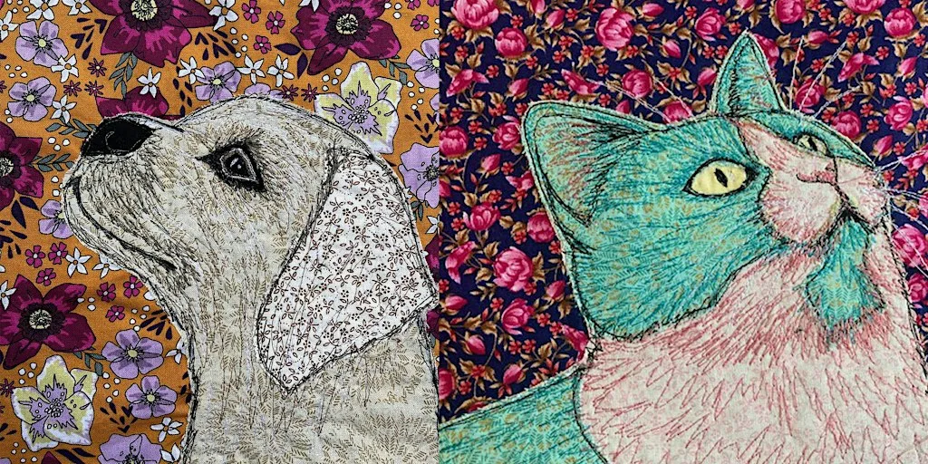 Applique Techniques and Free-motion Machine Embroidery BEVERLEY at St Nicholas Church Community Centre