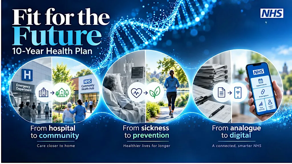NHS 10 Year Plan - 'Fit for the Future' - Talk