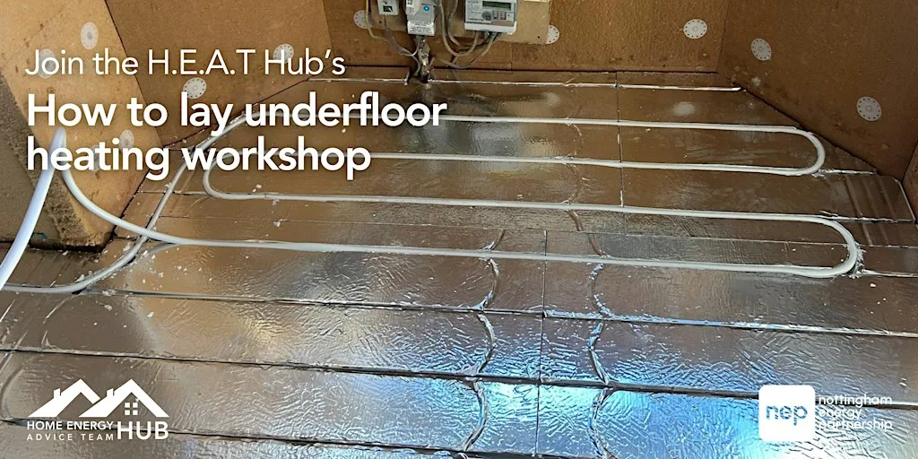 Practical Workshop: How to lay underfloor heating