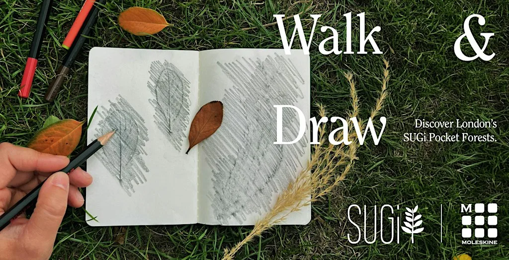 Walk & Draw London | SUGi x Moleskine