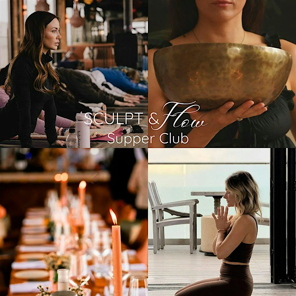 Sculpt & Flow: Autumn Equinox Supper Club at Rockwater Hove