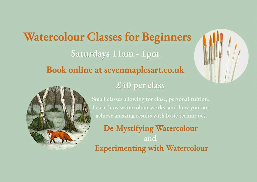 De-Mystifying Watercolour at Thrales End Farm & Business Centre