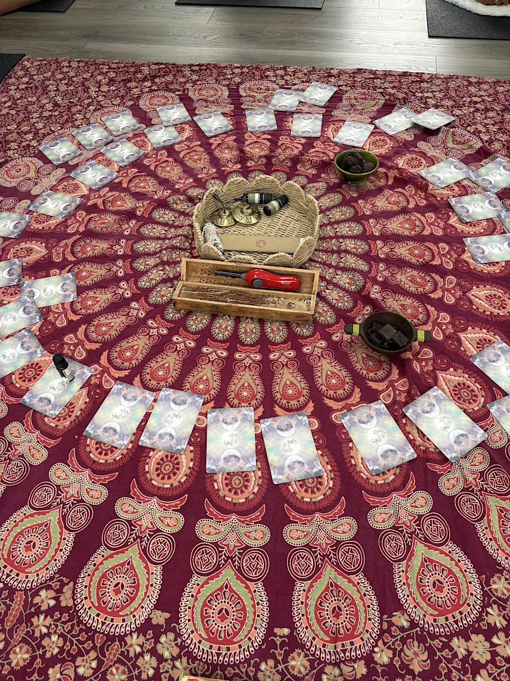 Moonology circle cacao and Yoga nidra at Inhale Exhale Studio