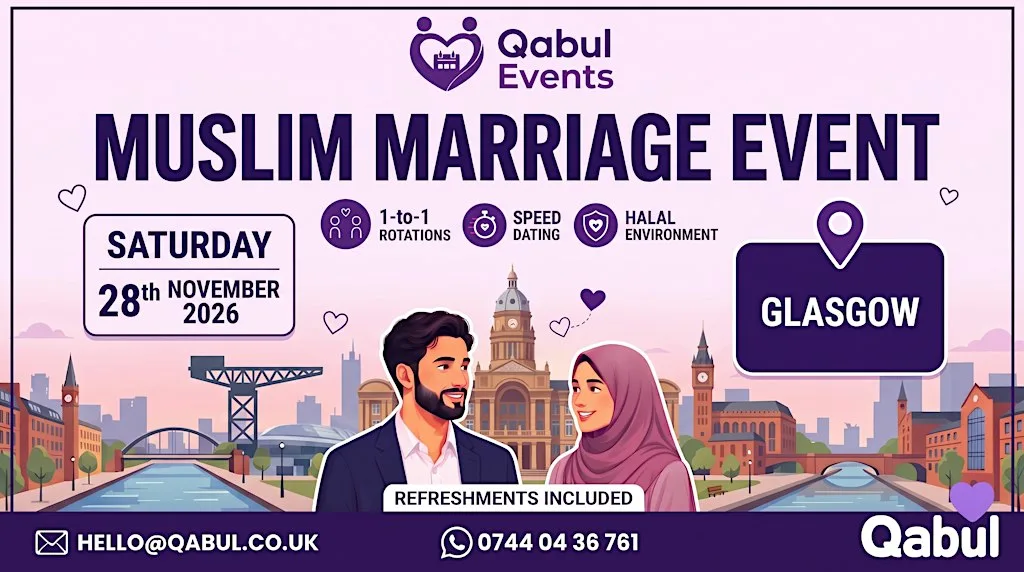 Glasgow - MUSLIM MARRIAGE EVENT | 1-to-1 Single Muslim Meetup at DoubleTree by Hilton Glasgow Central