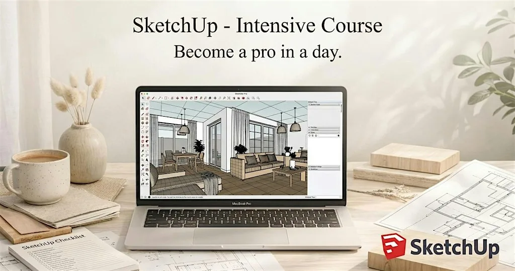 One to One & In Person: Sketchup - Intensive Course