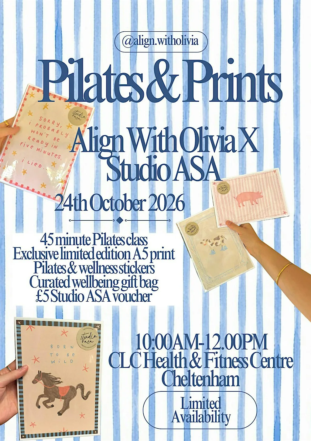 Pilates & Prints with Align With Olivia X ASA