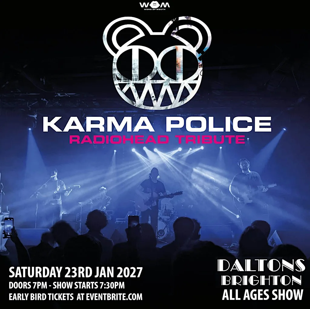 Karma Police - Radiohead tribute at Daltons Brighton 23/1/27