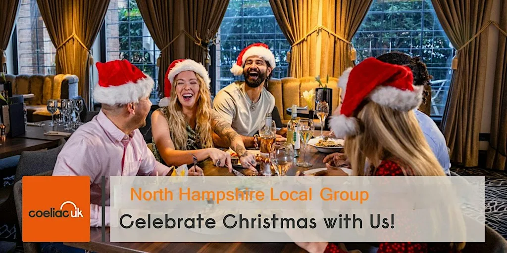 Coeliac UK North Hampshire Christmas Dinner at The Restaurant at BCoT