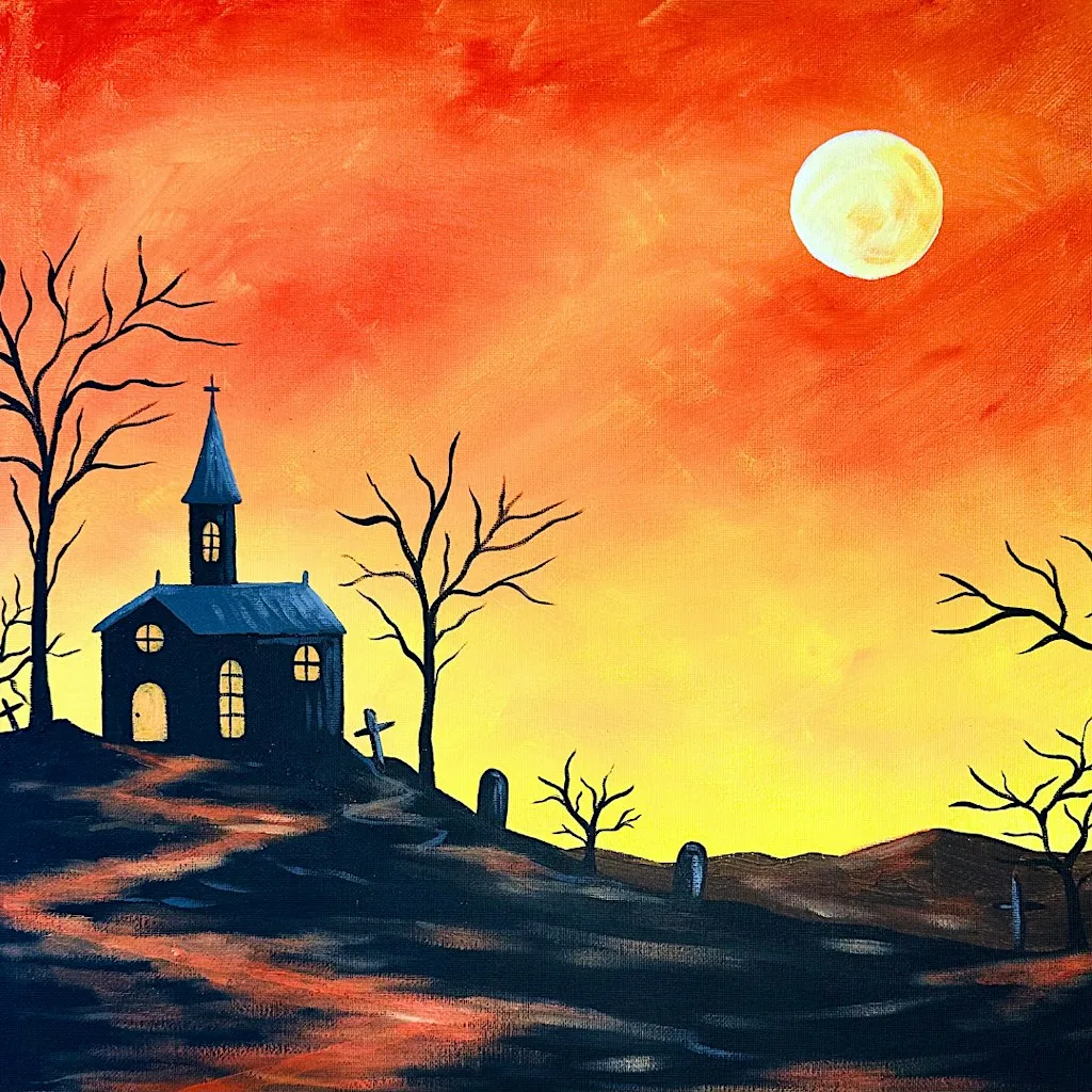 Halloween Sip & Paint at Barranco Lounge, Filton, Bristol at Barranco Lounge