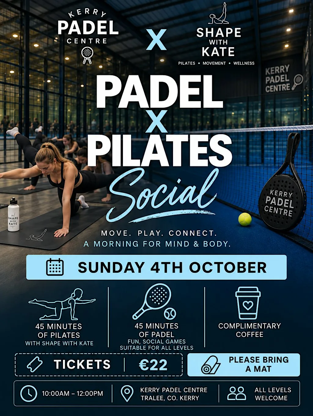 Pilates x Padel Event