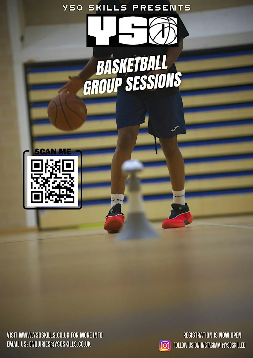 YSO Skills Basketball Group Session - Saturday 10th October at Hitchin Boys' School