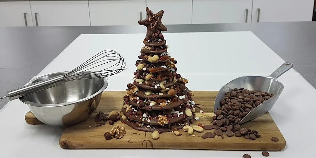 Chocolate Christmas Tree Workshop at Davenport's Chocolates