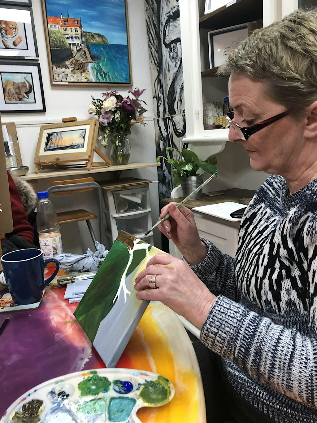 Open art classes