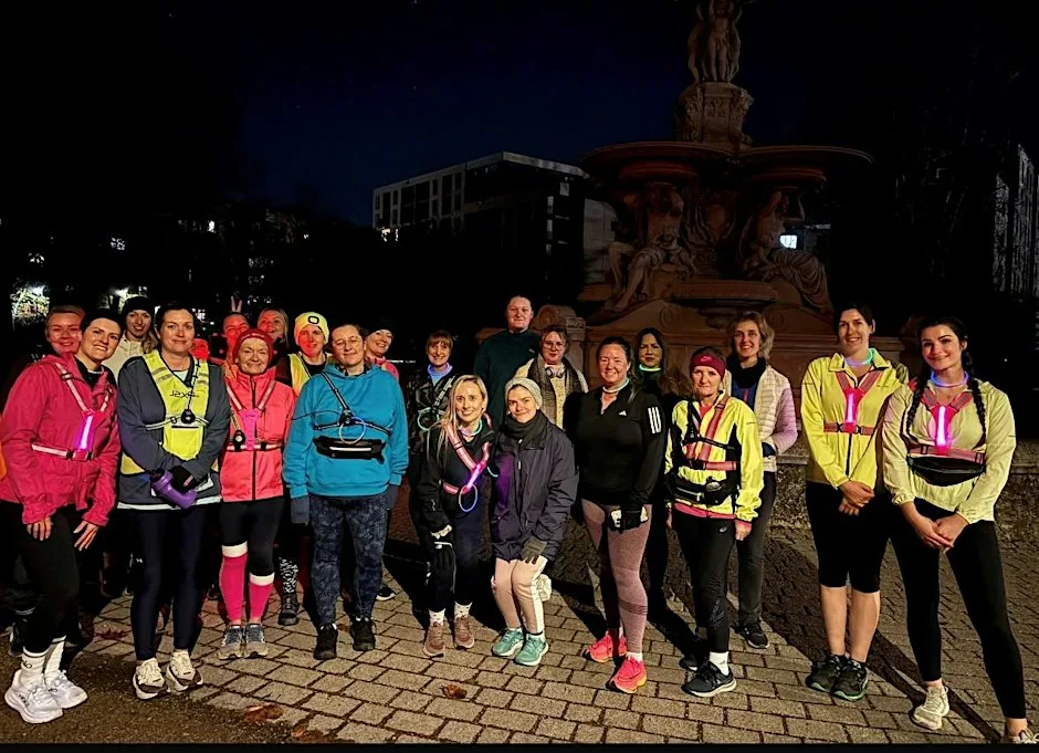 Womens Running Event at Victoria Park